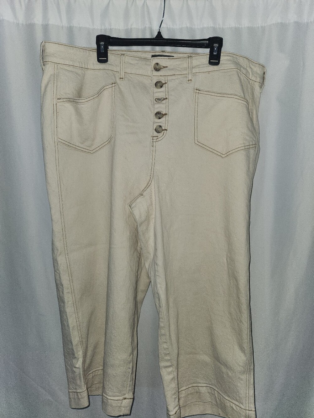 Torrid Cream Button-Fly Chinos #chic #fashionable #minimalist #casual #everyday